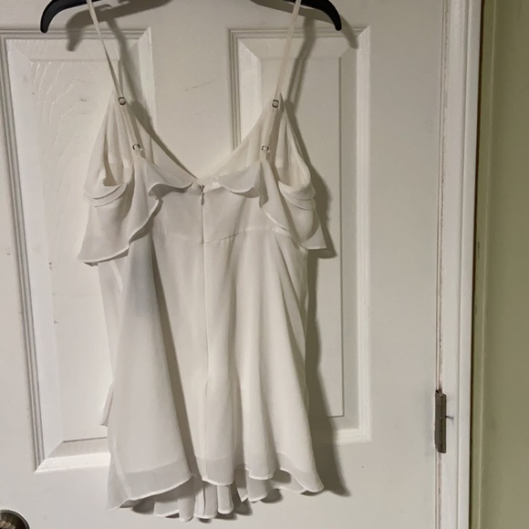 Naked Zebra sexy white tank top size Small NWT - Picture 6 of 9